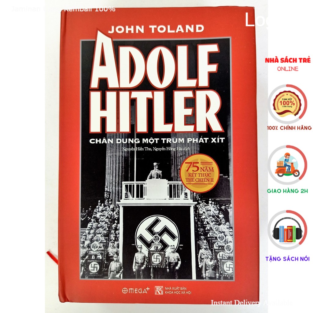 Sách - Adolf Hitler – Chân Dung Một Trùm Phát Xít [AlphaBooks]