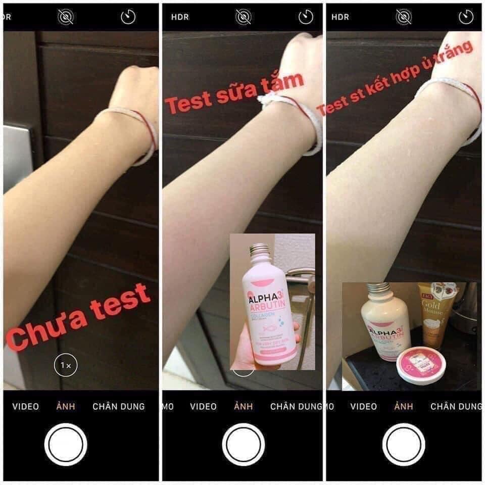 Sữa Tắm Kích Trắng ALPHA ARBUTIN