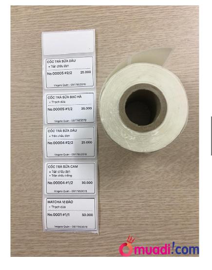 GIẤY IN TEM - Khổ 50 x 30