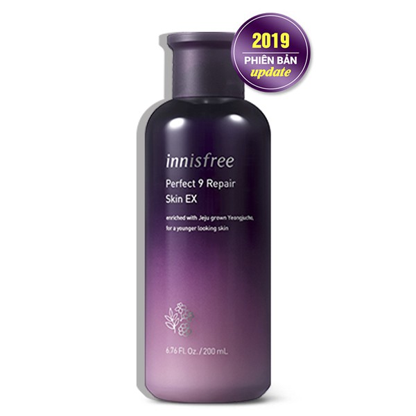 Nước hoa hồng innisfree perfect 9 repair skin ex 200ml