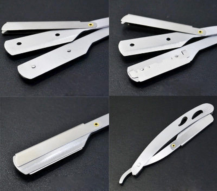 Cán dạo cạo râu inox