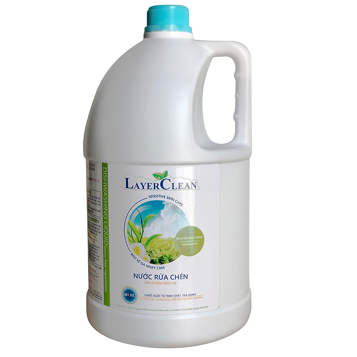 [THANH LÝ] Nước rửa chén bát hữu cơ Layer Clean chai 5L Siêu tiết kiệm