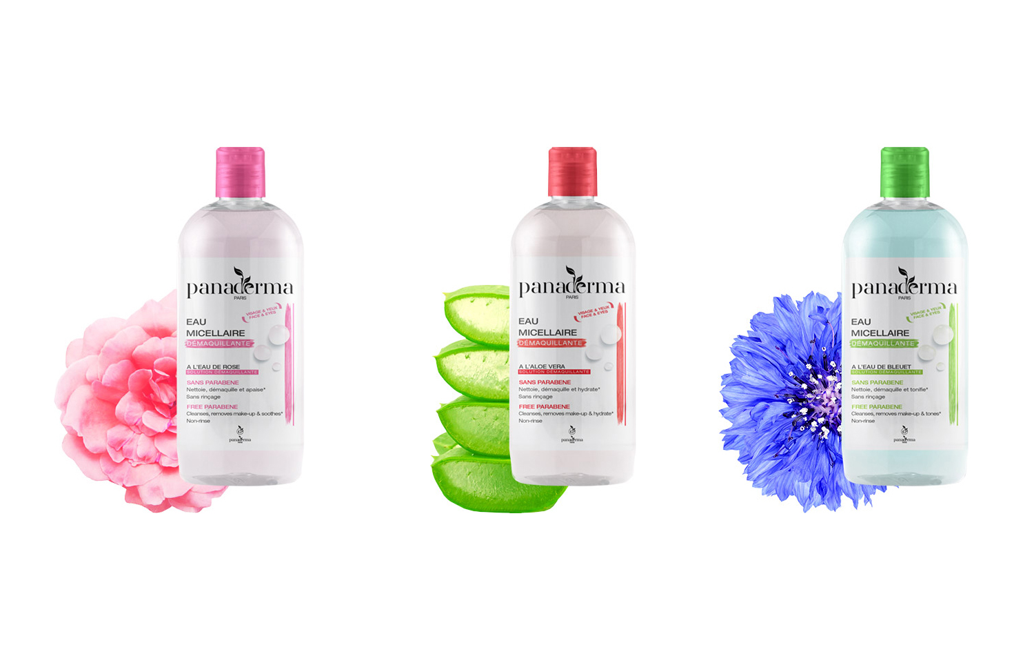 Nước tẩy trang Panaderma Eau Micellaire 500ml