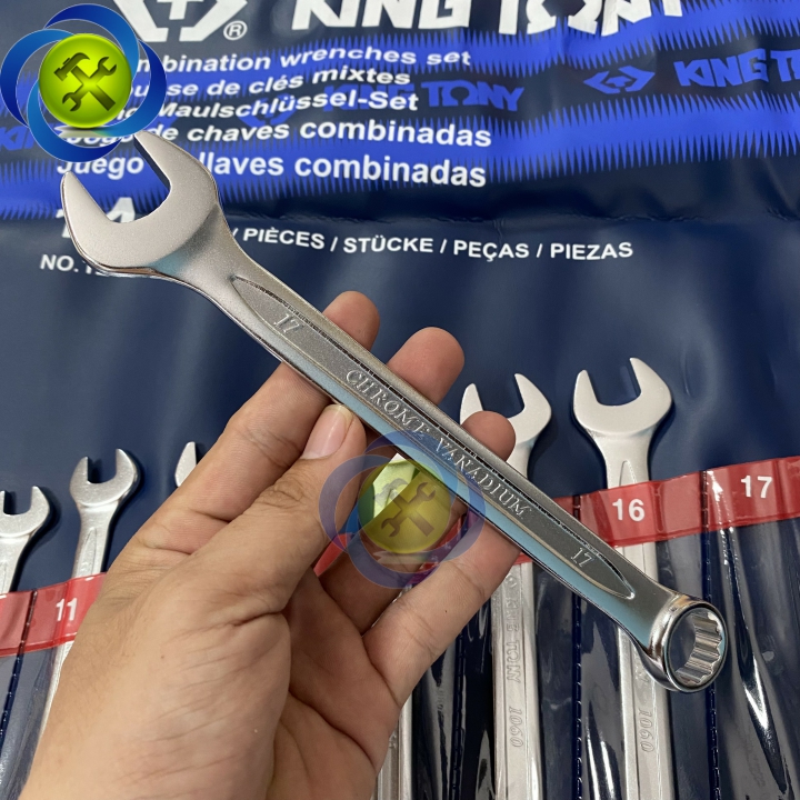 Bộ cờ lê vòng miệng Kingtony 1215MR 14 chi tiết