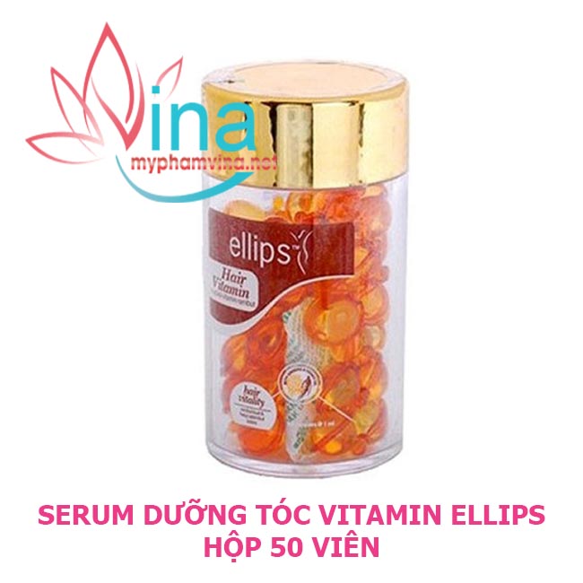 [HCM]Serum Dưỡng Tóc Ellips Hair Vitamin Silky Black  – Hộp 50 Viên