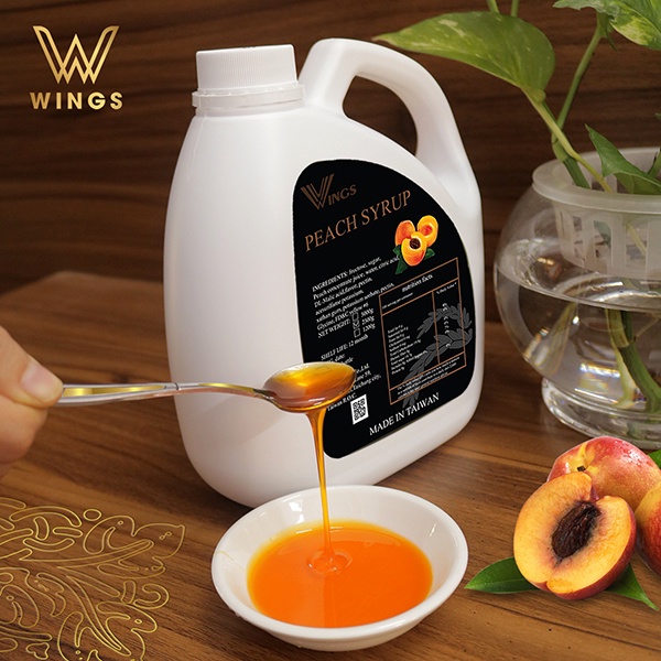 Syrup siro Wings hương đào