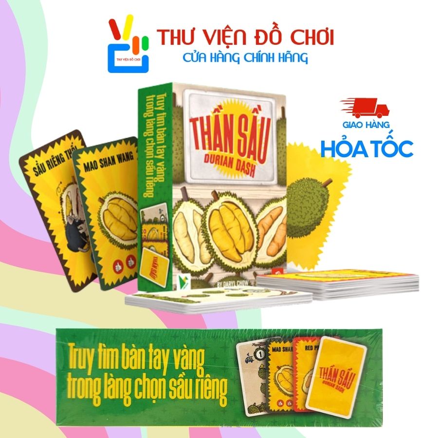 Thần Sầu - Vua trái cây | Boardgame cho người mê sầu riêng - Thư Viện Đồ Chơi