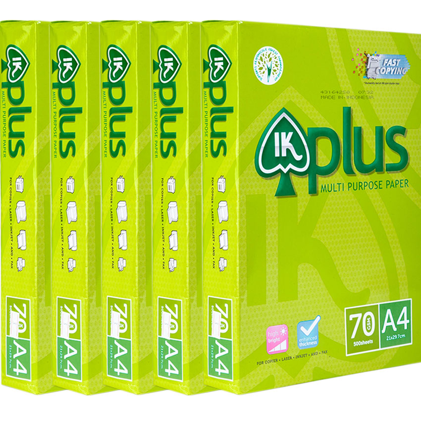 [HCM]Giấy A4 IK PLUS 70gsm