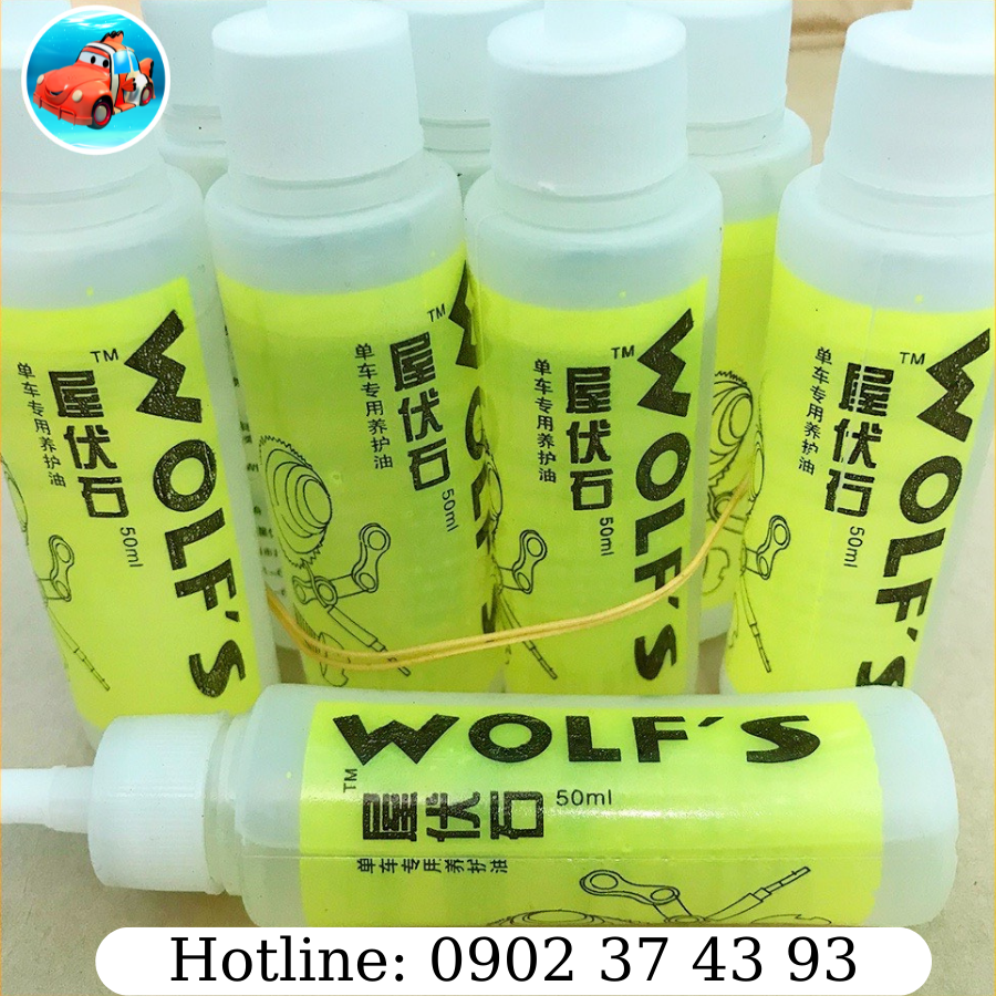 Dầu tra xích xe đạp Wolf's - Rẻ nhất TP.HCM