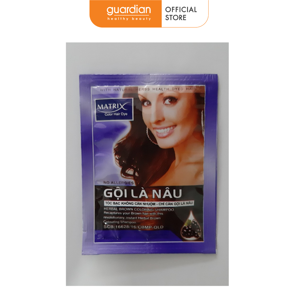 Dầu gội là nâu matrix gói 30ml