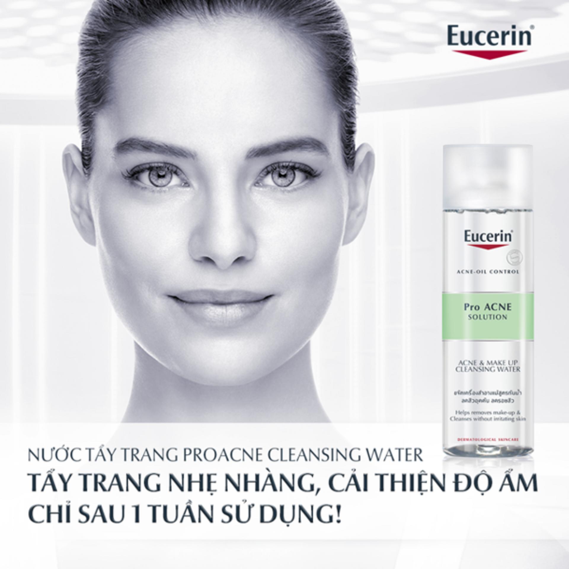[HÀNG NHẬP KHẨU] Nước Tẩy Trang Eucerin ProAcne Acne & Make Up Cleansing Water