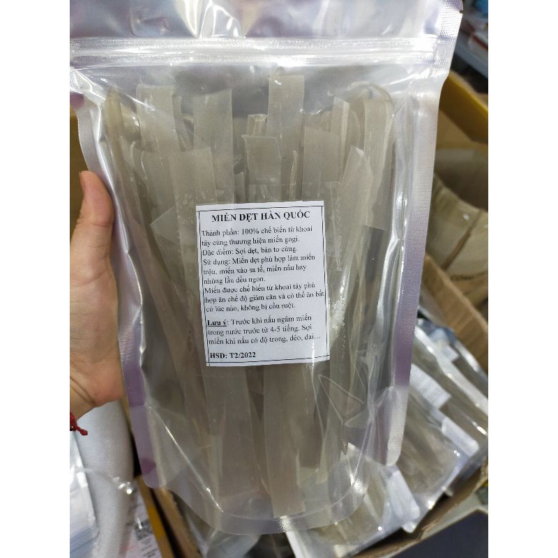 Miến Dẹt Hàn Quốc (hàng chuẩn Hàn) 500G