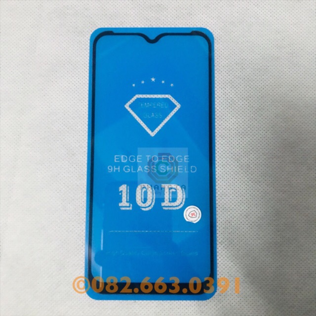 Kính cường lực màn hình Vsmart Joy 2+ (joy 2 plus) full keo, 9D