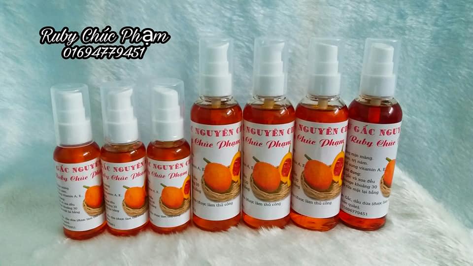 Tinh Dầu gấc handmade 50ml