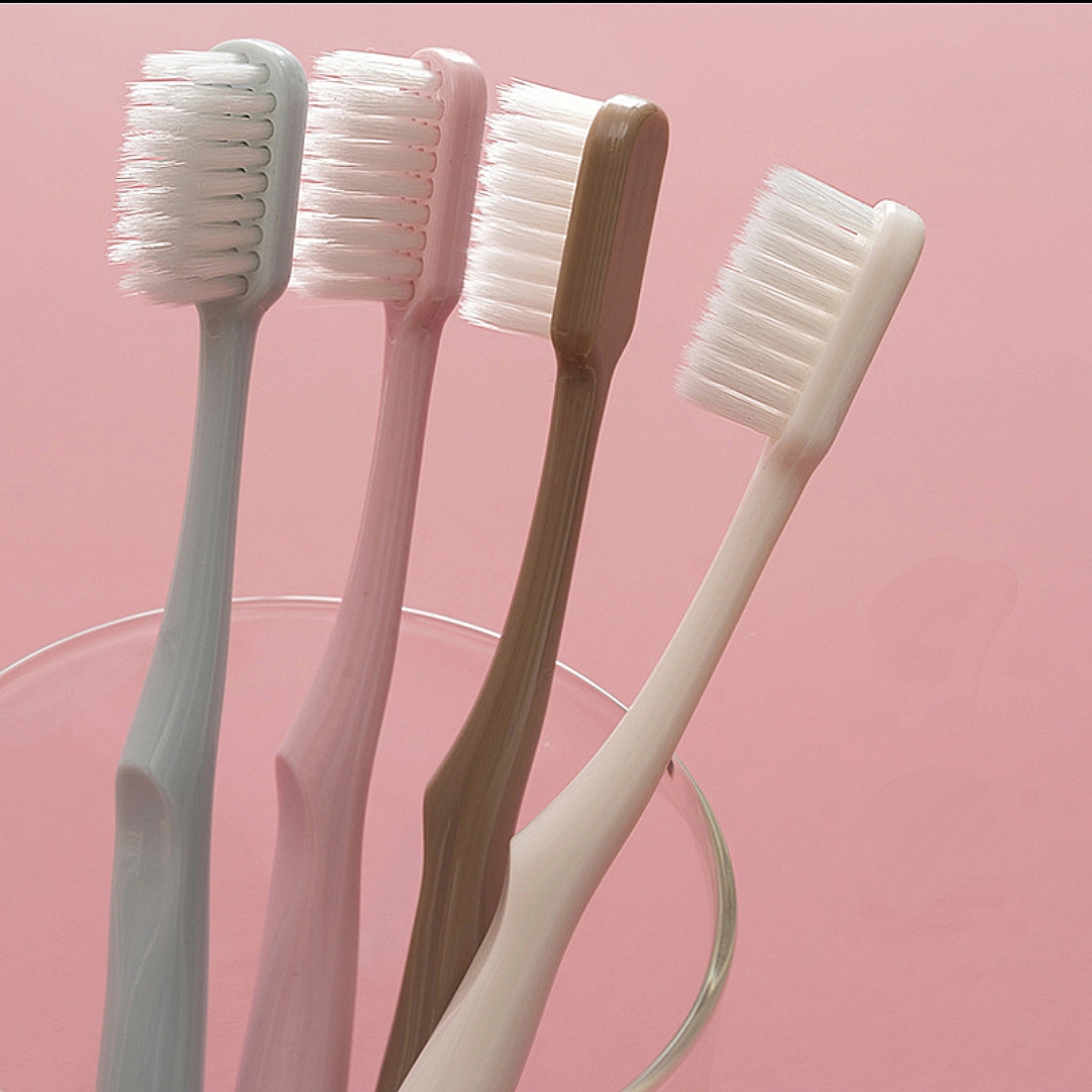 Set 4 Cây Bàn Chải Đánh Răng Lông Mềm Muji Nhật Bản