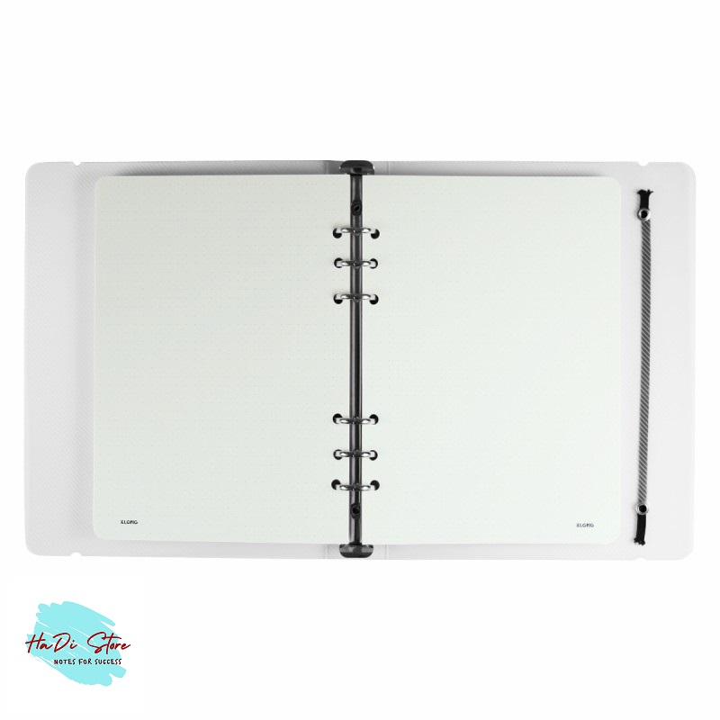 KLONG Sổ còng DOT GRID A5 - 100 tờ (MS:995)