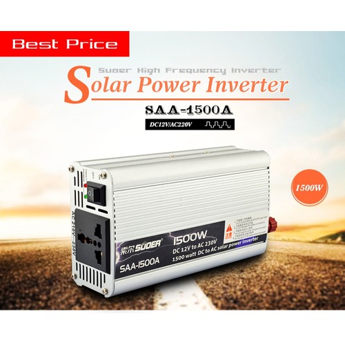 [HCM]Bộ đổi điện 1500W 12V sang 220V - SAA-1500A