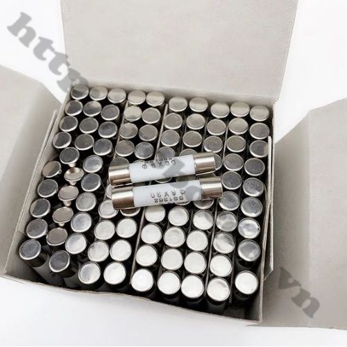 5 CẦU CHÌ ỐNG SỨ 30A 500V 6X30MM