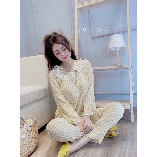 Bộ đồ bầu kết hợp sau sinh-Bộ bầu - bộ sau sinh - chất liệu thô đủi - kiểu mới thời trang sọc trẻ trung