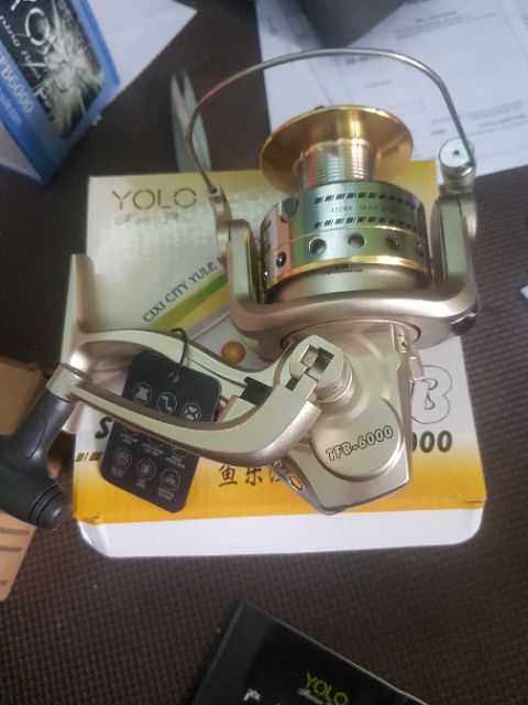 Máy câu Yolo TFB 3000 - 6000  (cam kết bán hàng chất lượng có bảo hành)