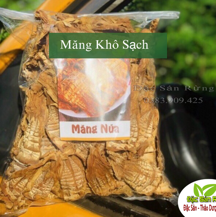 Măng Nứa Khô Sạch, Non  - Đặc Sản Rừng ( túi 500gr )