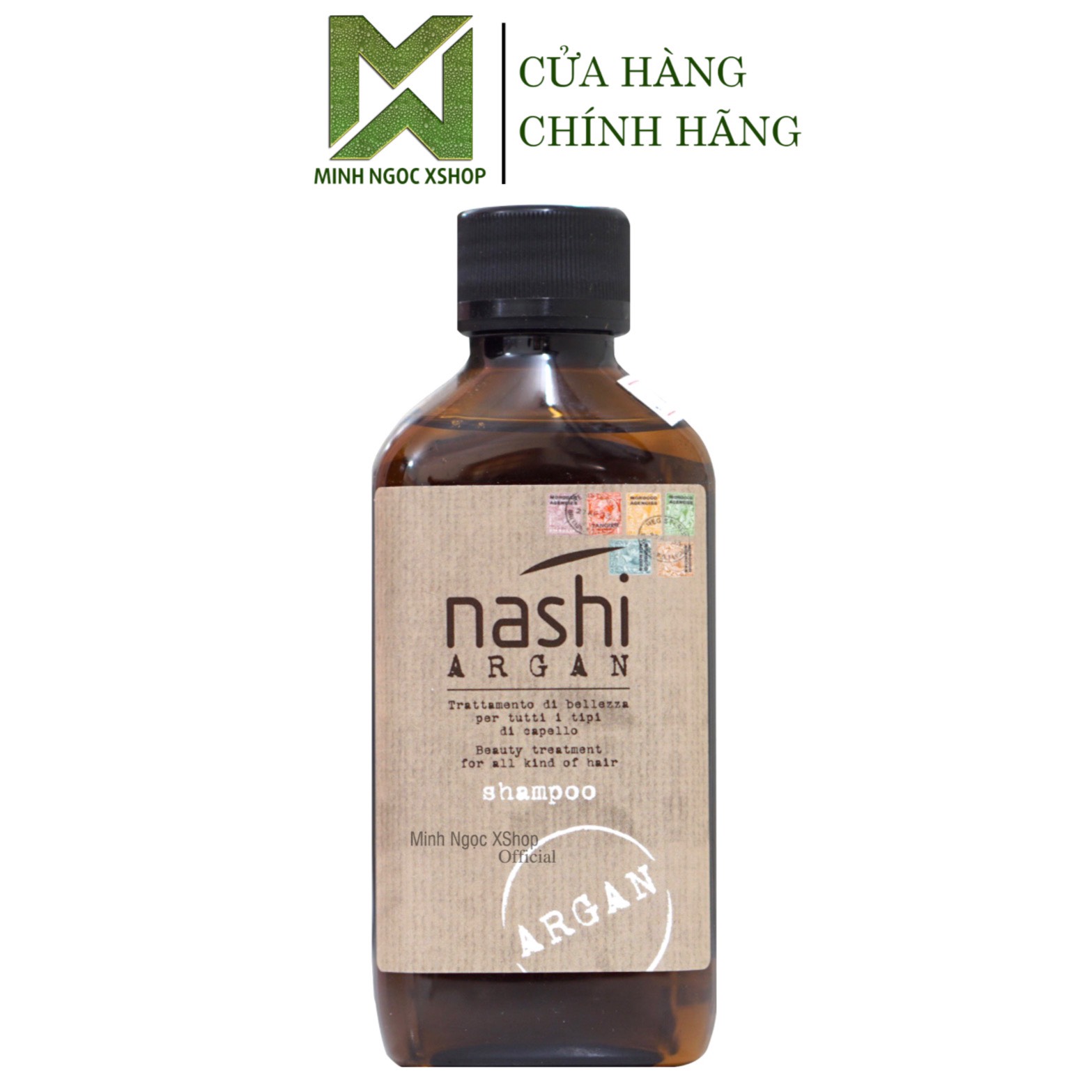 Dầu gội phục hồi tóc hư tổn Nashi Argan 200ML