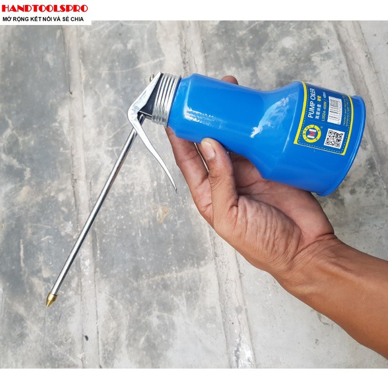 400ml bình bơm nhớt ống sắt l0024-400m c-mart - cửa hàng handtoolpro
