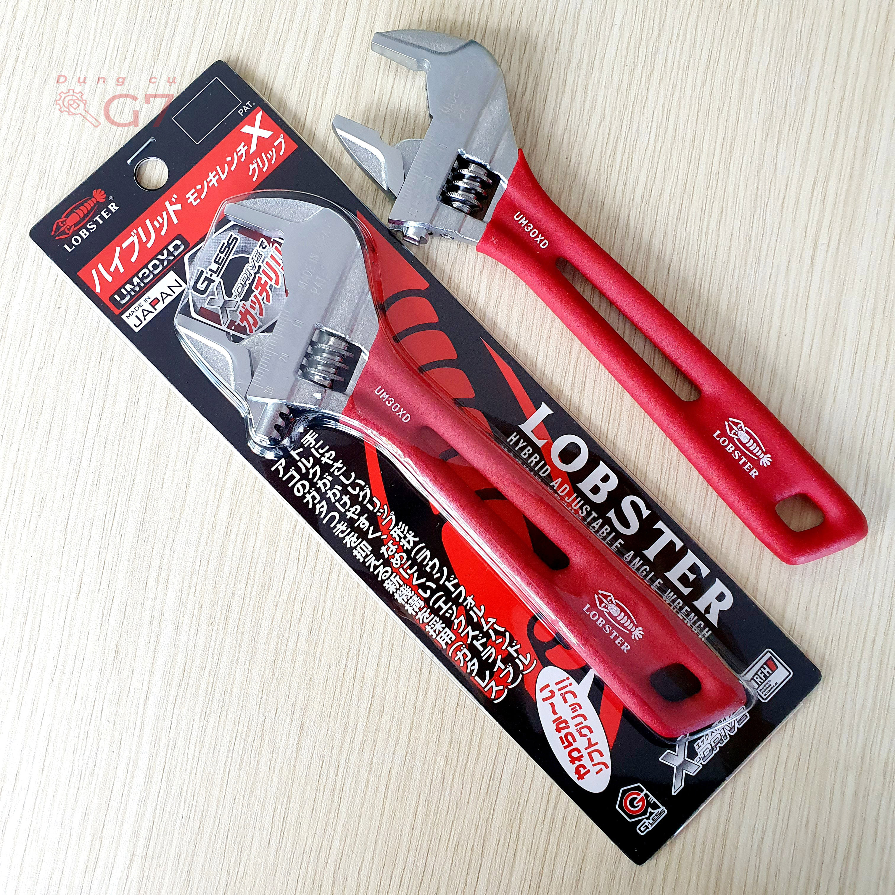 Mỏ lết Lobster UM30XD Made In Japan