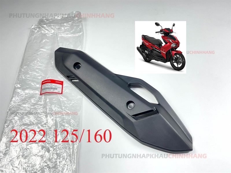 Ốp pô, che pô air blade 2020 2022 chính hãng honda, che pô ab 125 150 160