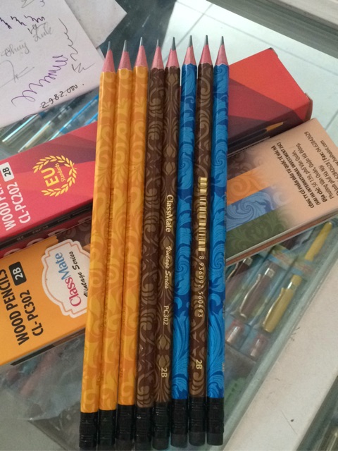 3 Cây Bút Chì Gỗ Classmate 2B