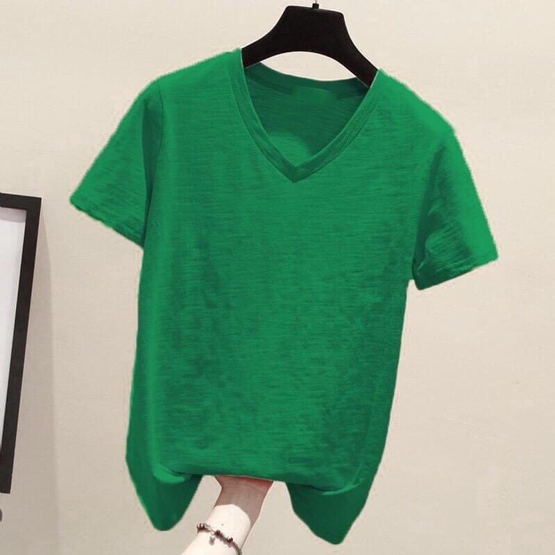 [HOÀN TIỀN ĐẾN 15%]áo thun giấy cổ tim hot hit
