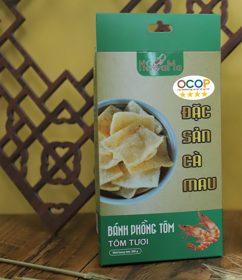 Bánh Phồng Tôm Cà Mau - NACAMA Tôm Tươi