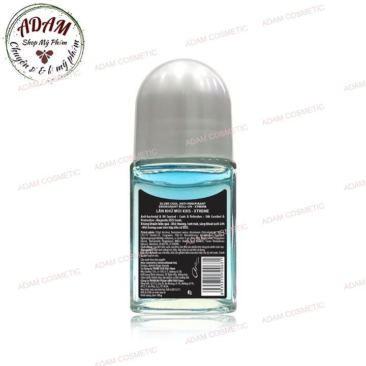 Lăn Khử Mùi XXIS Silver Cool 50g - XTREME