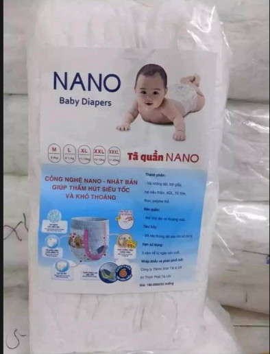 [COMBO 100 MIẾNG] TÃ BỈM NANO CHẤT LƯỢNG CAO