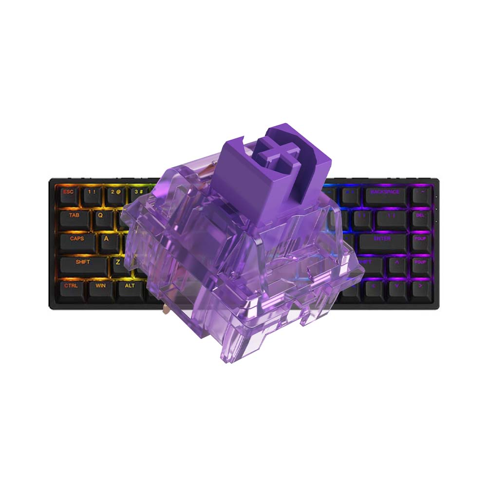 Bàn phím cơ AKKO 3068 v2 RGB – Black/White