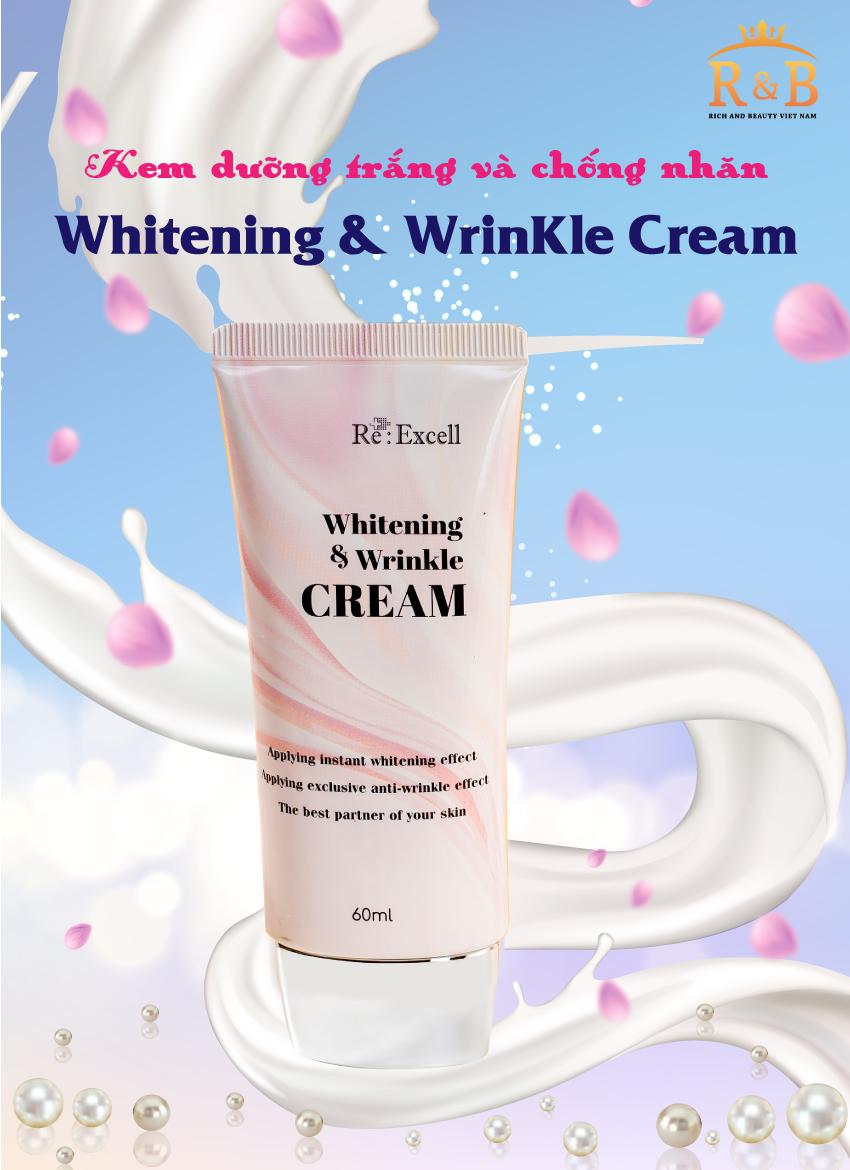 whitening & wrinkle cream