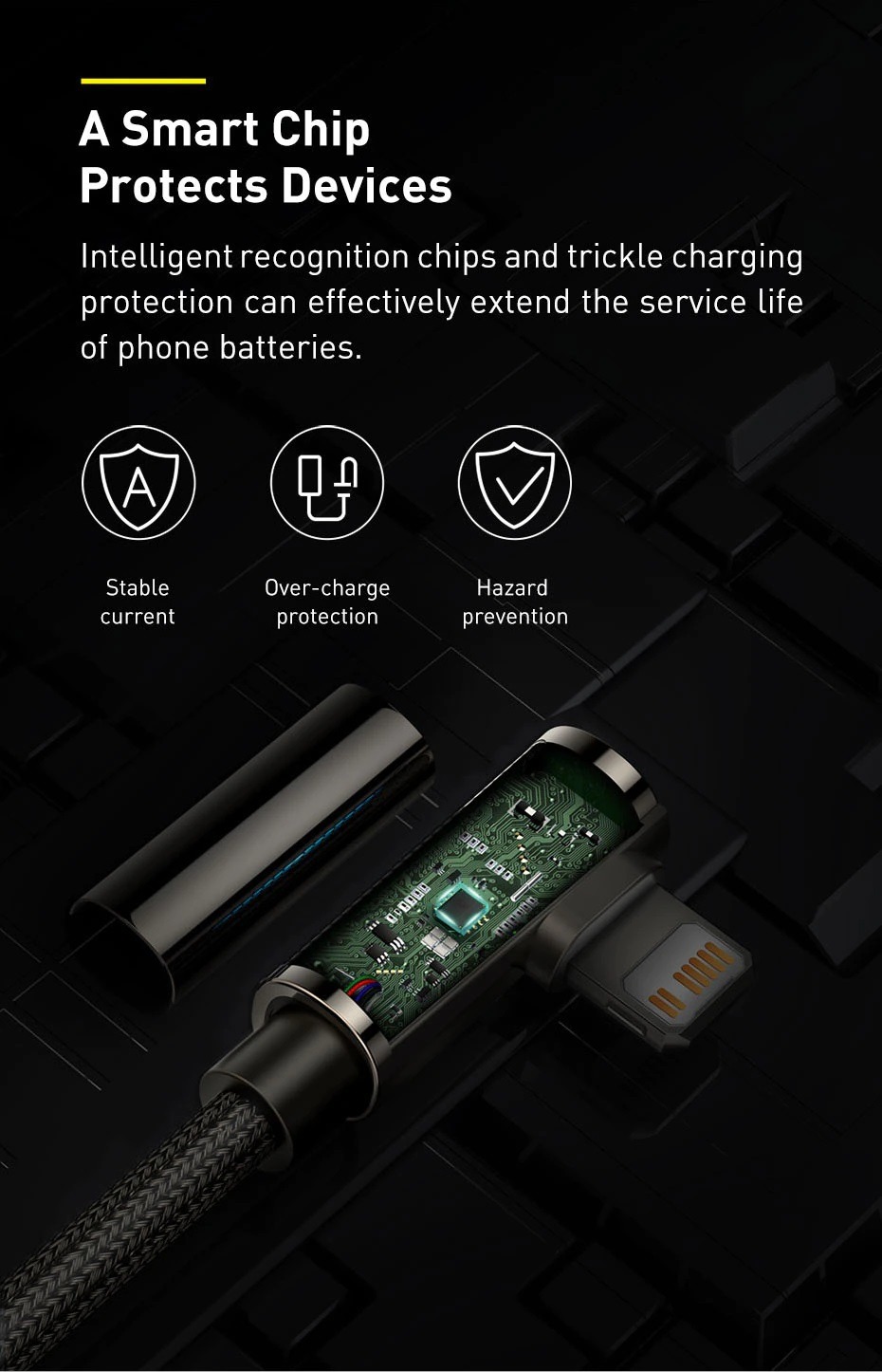Cáp sạc nhanh Baseus Legend Series Elbow Fast Charging (Data Cable Type-C to iP PD 20W 1m Black)