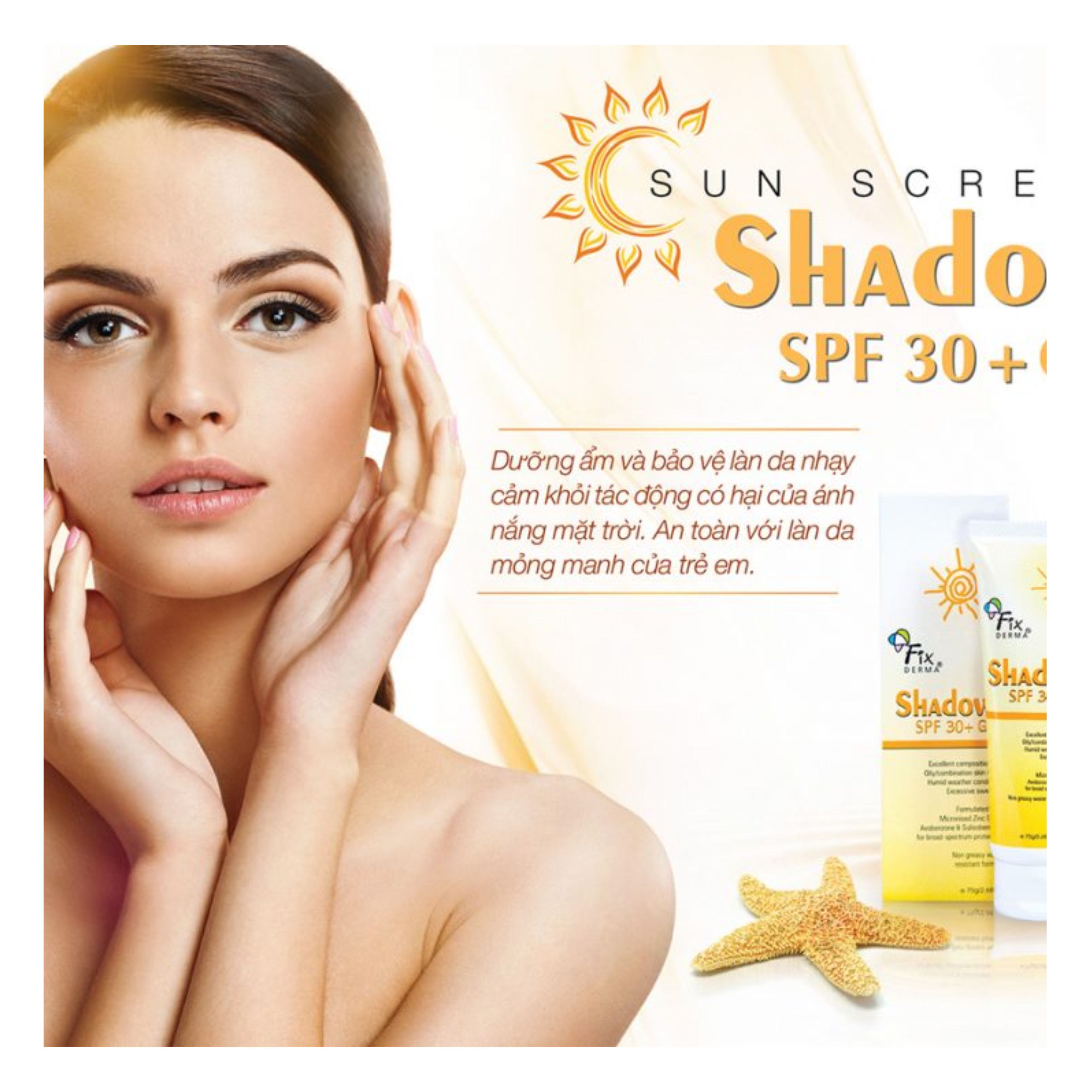 {HÀNG CTY NHẬP KHẨU} Kem chống nắng FixDerma Shadow