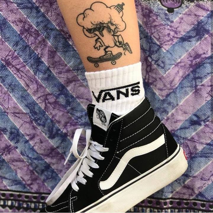 Tất vớ thể thao Vans cao cổ siêu đẹp