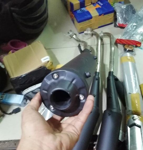 pô wave móc kiểu exciter 135 spak  (Có Video )