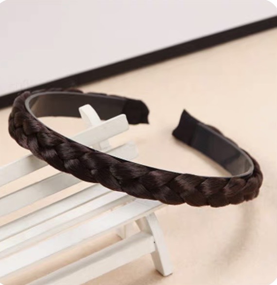 Bờm Cài Tóc Thắt Tết Bện Tóc Giả 2.5cm-phukienteen
