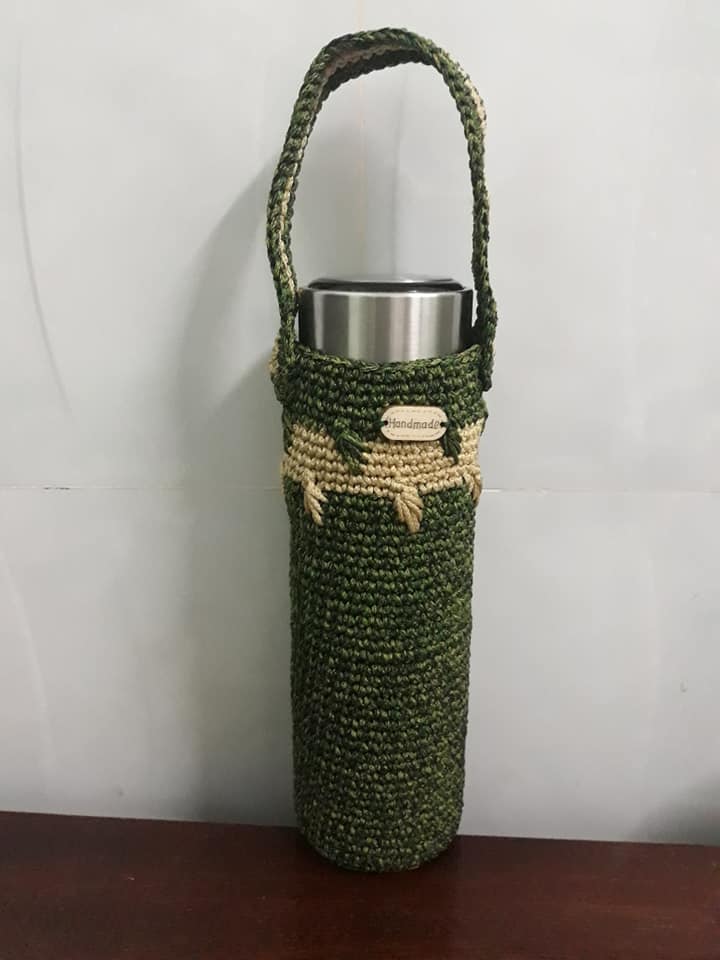 Túi handmade chất liệu sợi dệt Việt Nam (không bao gồm ly)