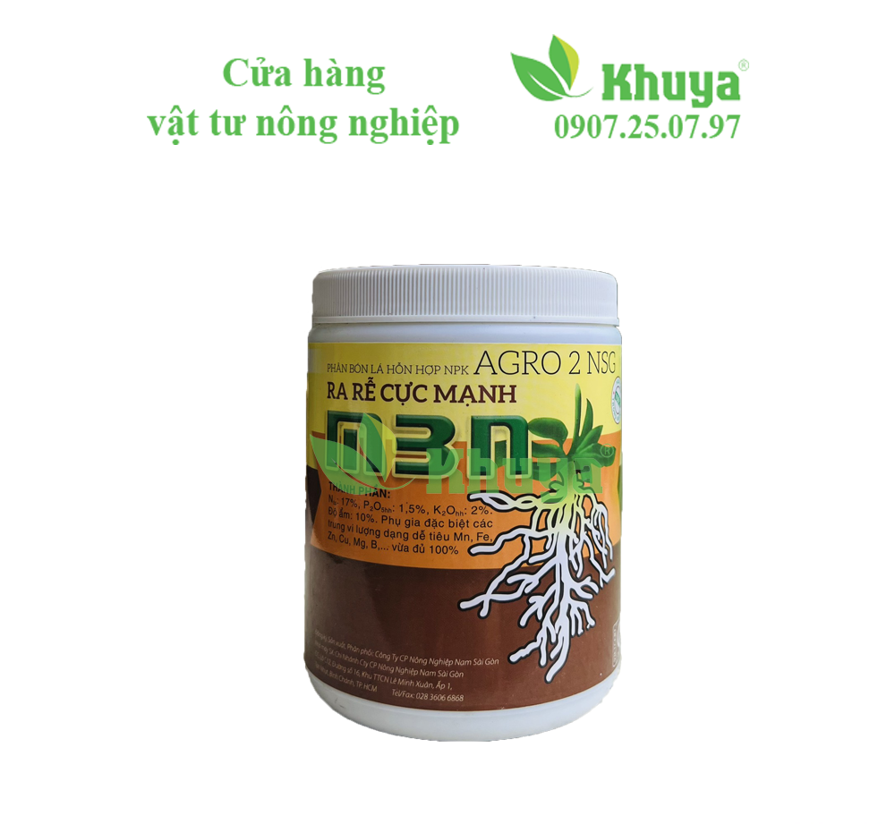 Phân bón lá NPK ra rễ cực mạnh N3M 500gr
