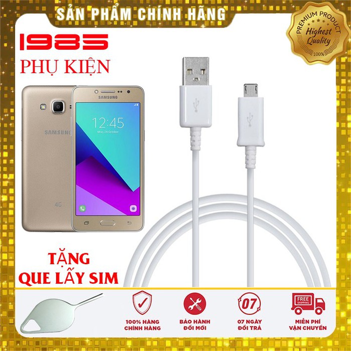 Cáp sạc nhanh samsung j2 prime j2 2016 j2 2015 j1 2016 j1 2015 chính hãng