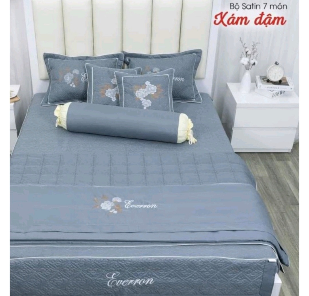 Bộ chăn ga cưới 7 MÓN