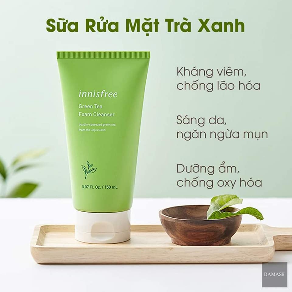 SỮA RỬA MẶT TRÀ XANH INNISFREE