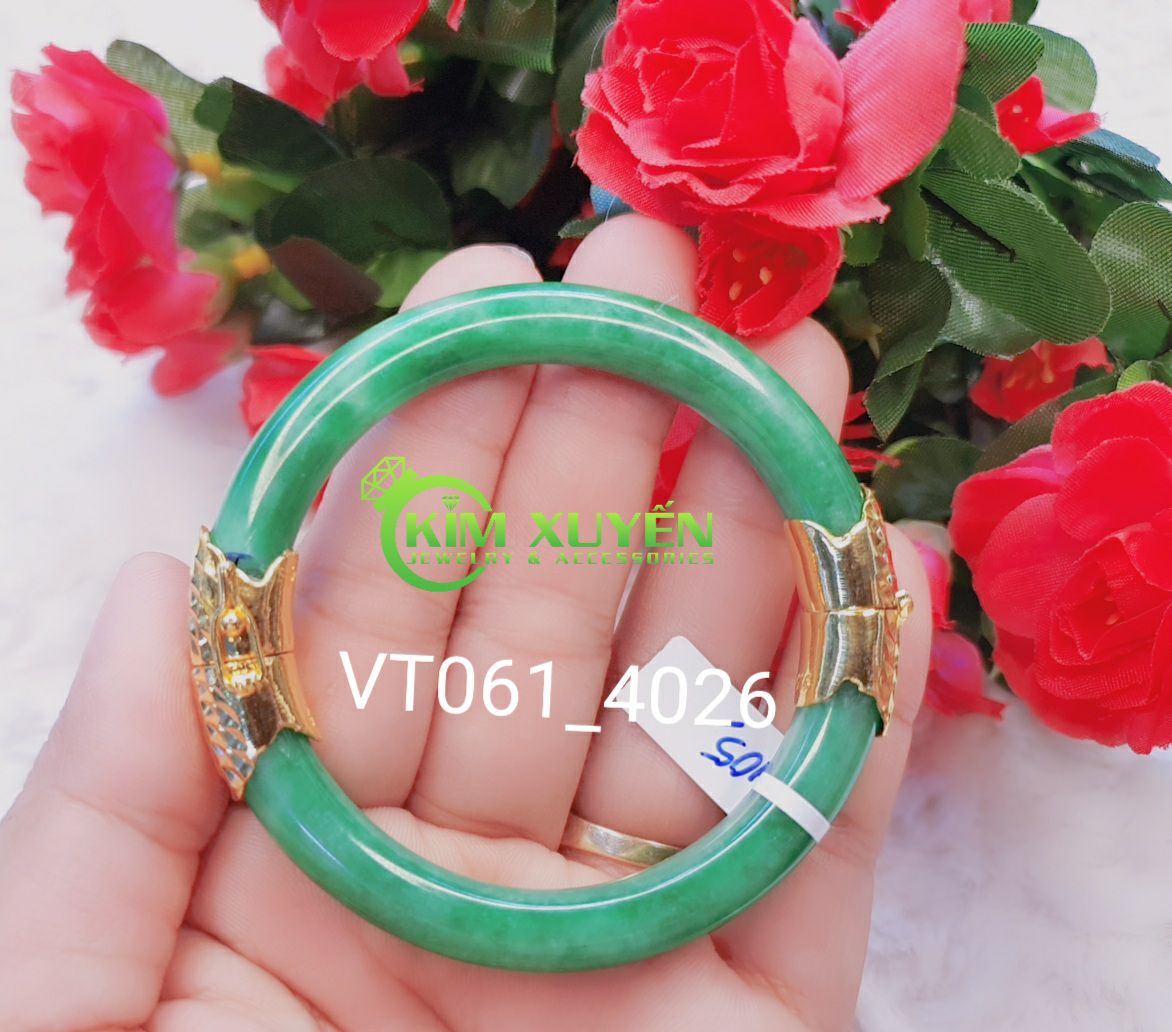 vòng tay cẩm thạch có khóa