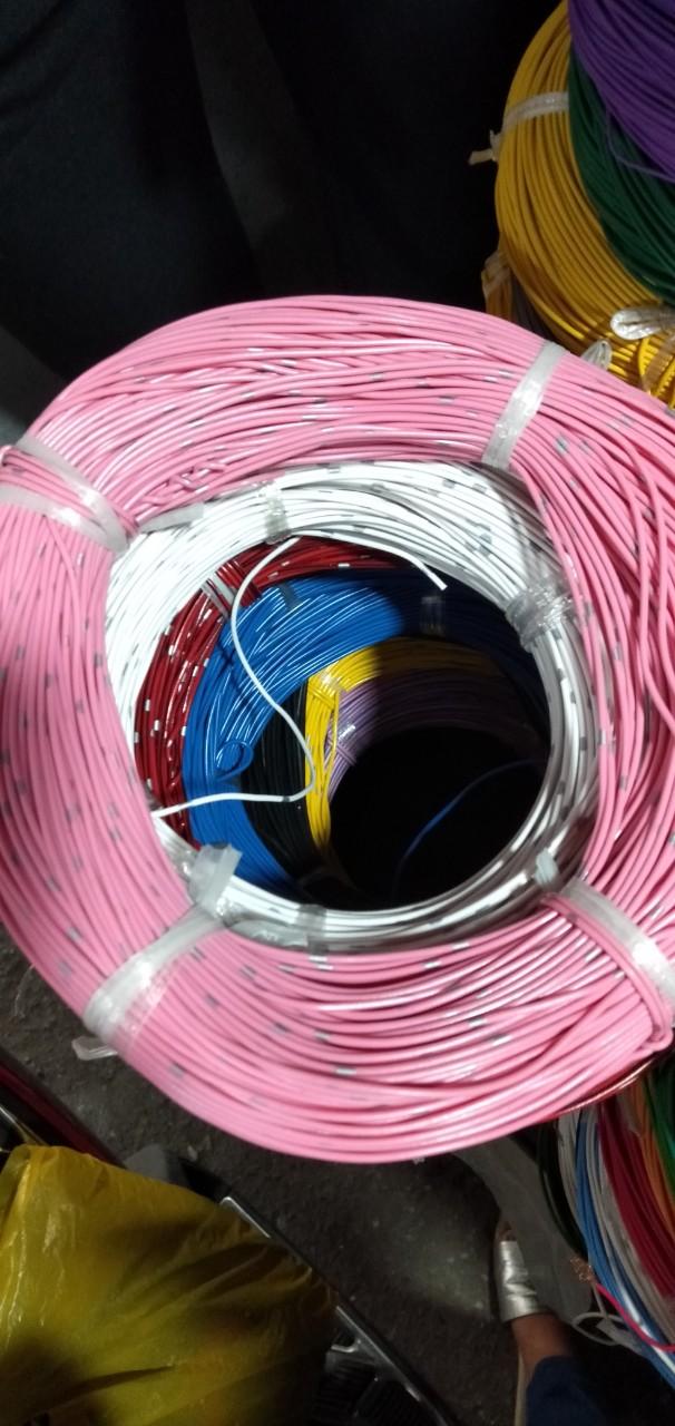 d Dây điện mềm 0.3 của nhật cuôn 100m