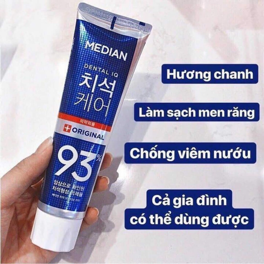 Kem đánh răng 120g Median 93% Hàn Quốc