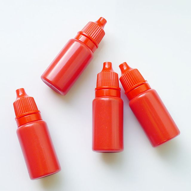 Lọ mực dấu đỏ 10ml dùng cho con dấu
